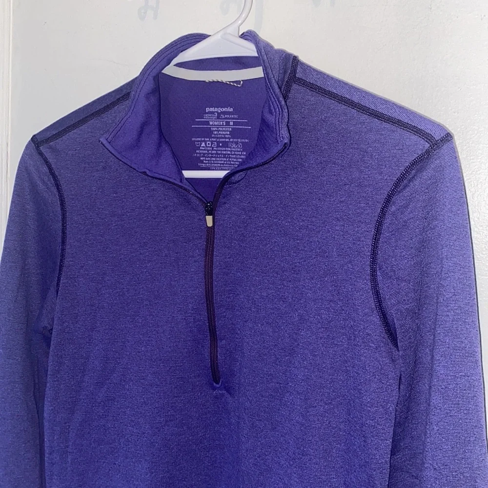 Patagonia Capilene 3 mid weight long sleeve top 1/3 zip - Picture 2 of 7